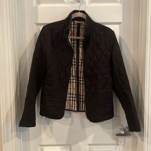 Black Burberry Coat